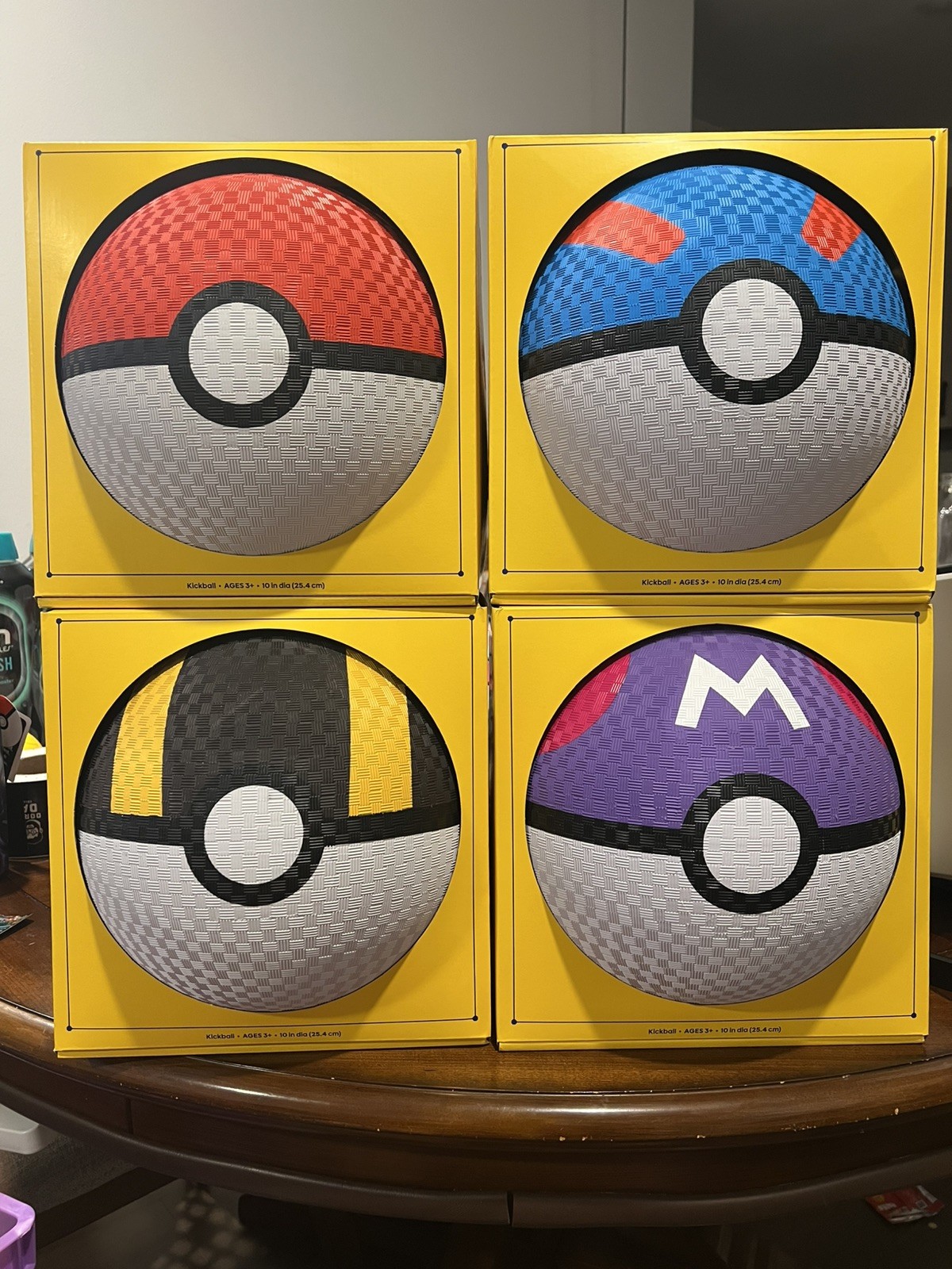 Exclusive Pokemon X Target 30th Anniversary Bundle Pokeball Kickball Set Of 4 