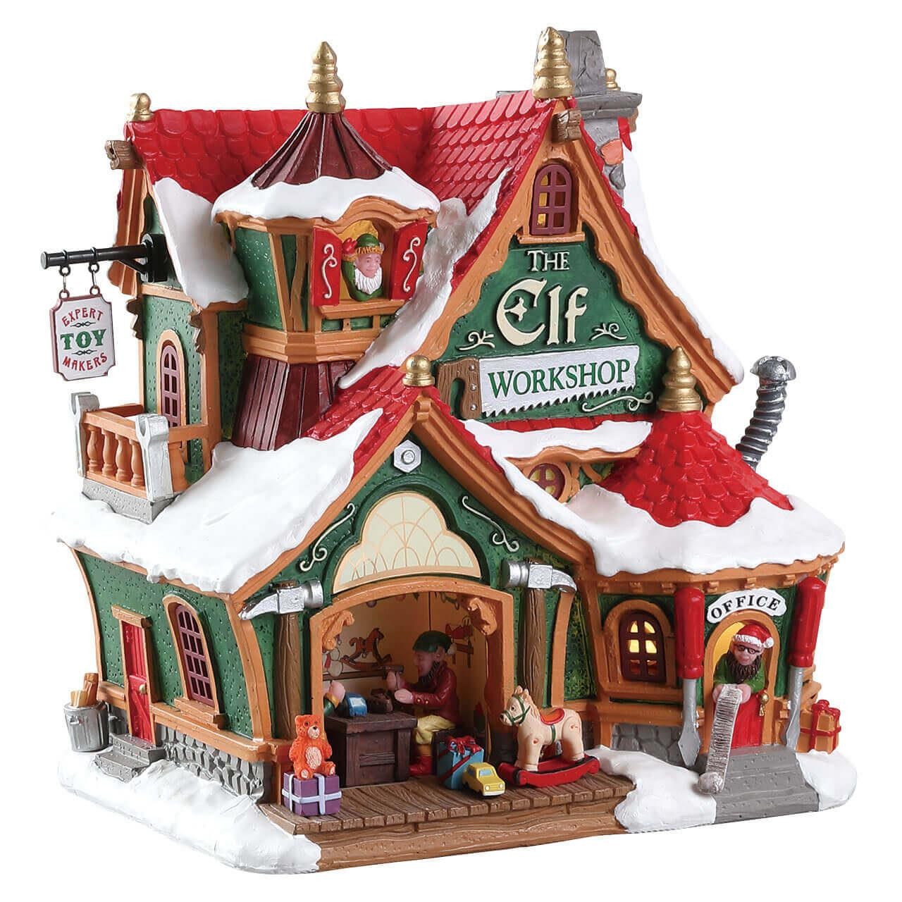 Lemax Santas Wonderland Village The Elf Workshop 75291