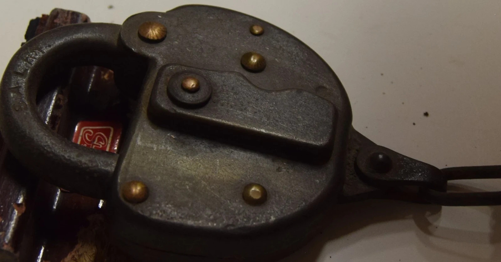 Vintage Antique Obsolete Seaboard Air Line RR Padlock marked: SALP