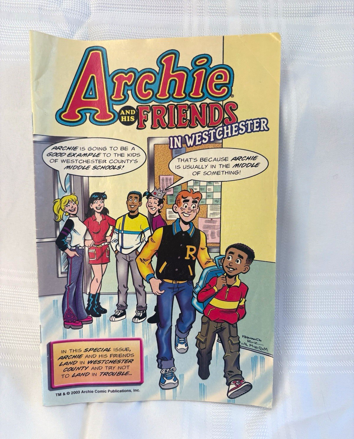 Archie Comic Publications Lot -  3 comic books and 1 series book ￼