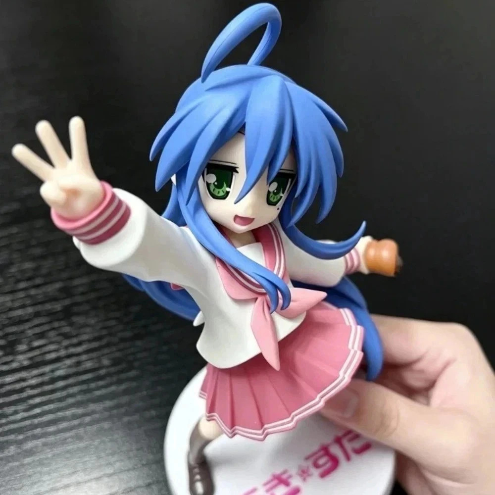 15cm Lucky Star Kagami Hiiragi Tsukasa PVC Anime Figure Collectible Toy