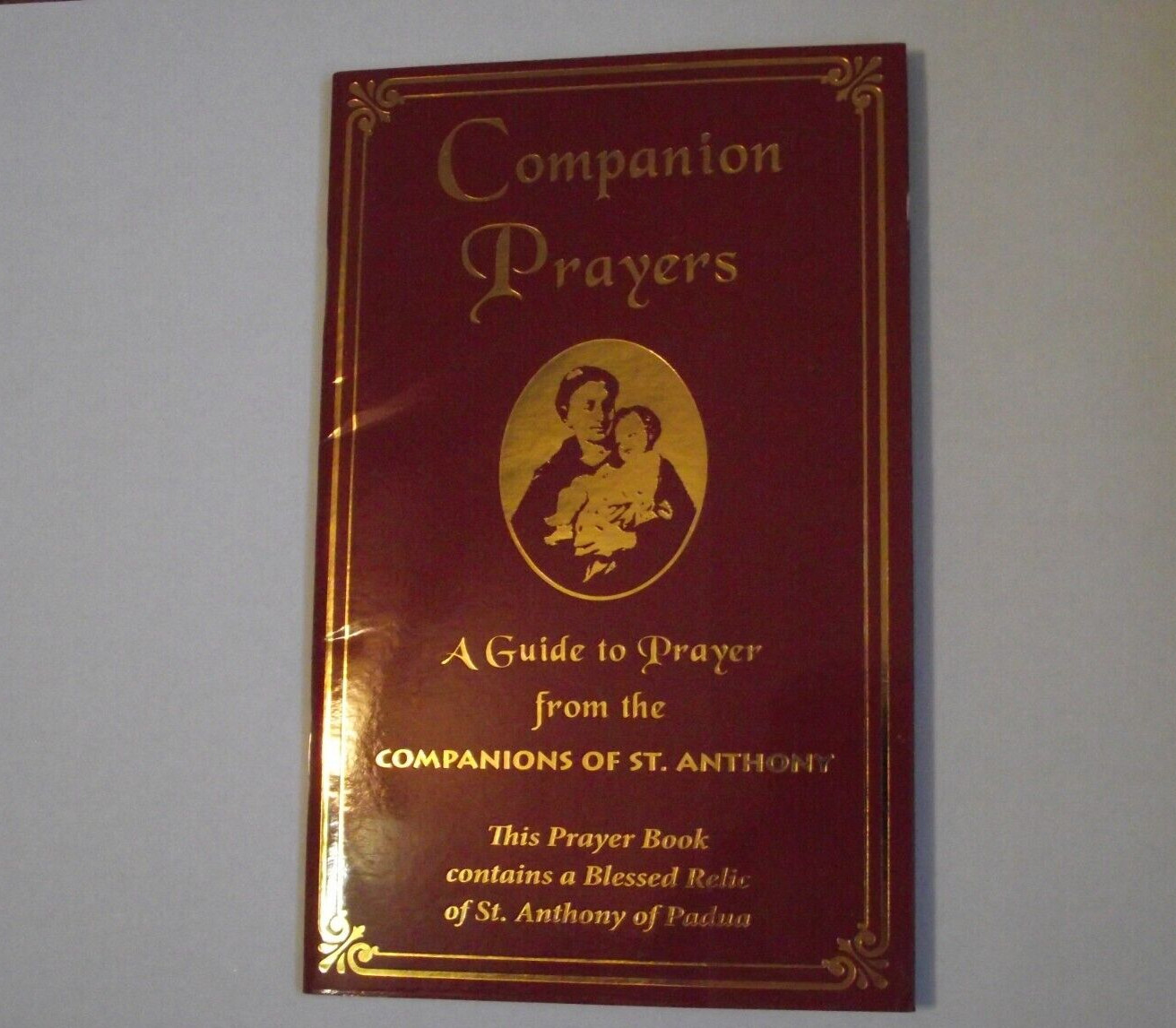 New Relic guide to prayer book booklet Companion of Patron Saint St Anthony ~S