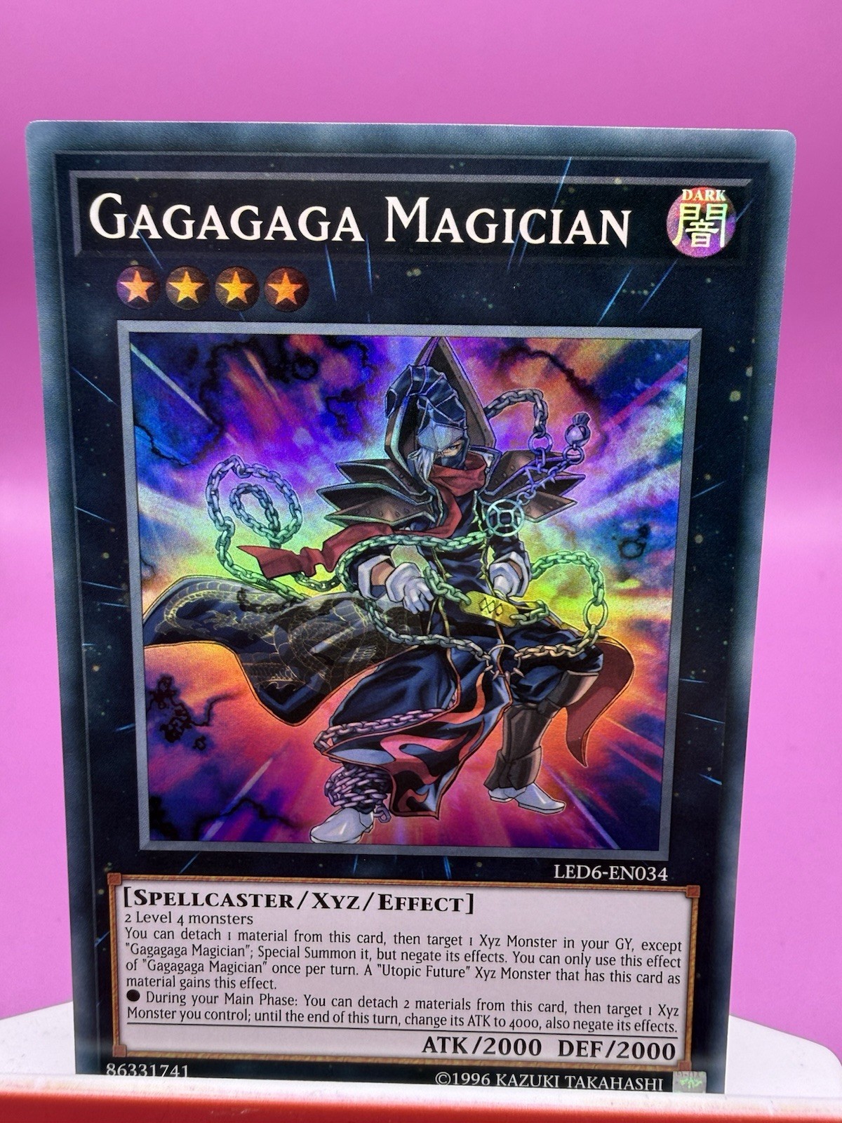 Gagagaga Magician LED6-EN034 Super Rare Unlimited Edition NM Yu-Gi-Oh