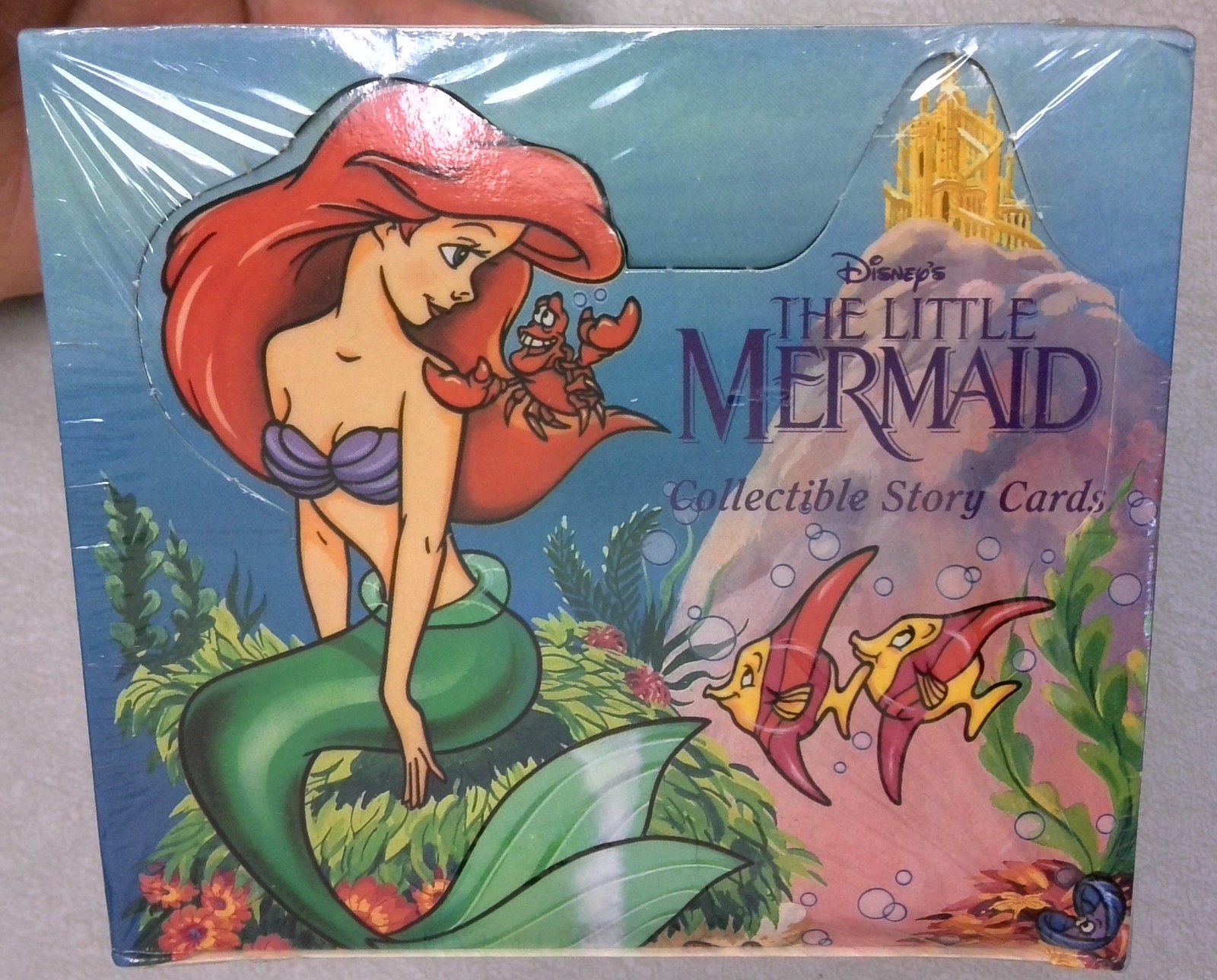 Disney\'s The Little Mermaid Collectible Story Cards Factory Sealed Box - 1991