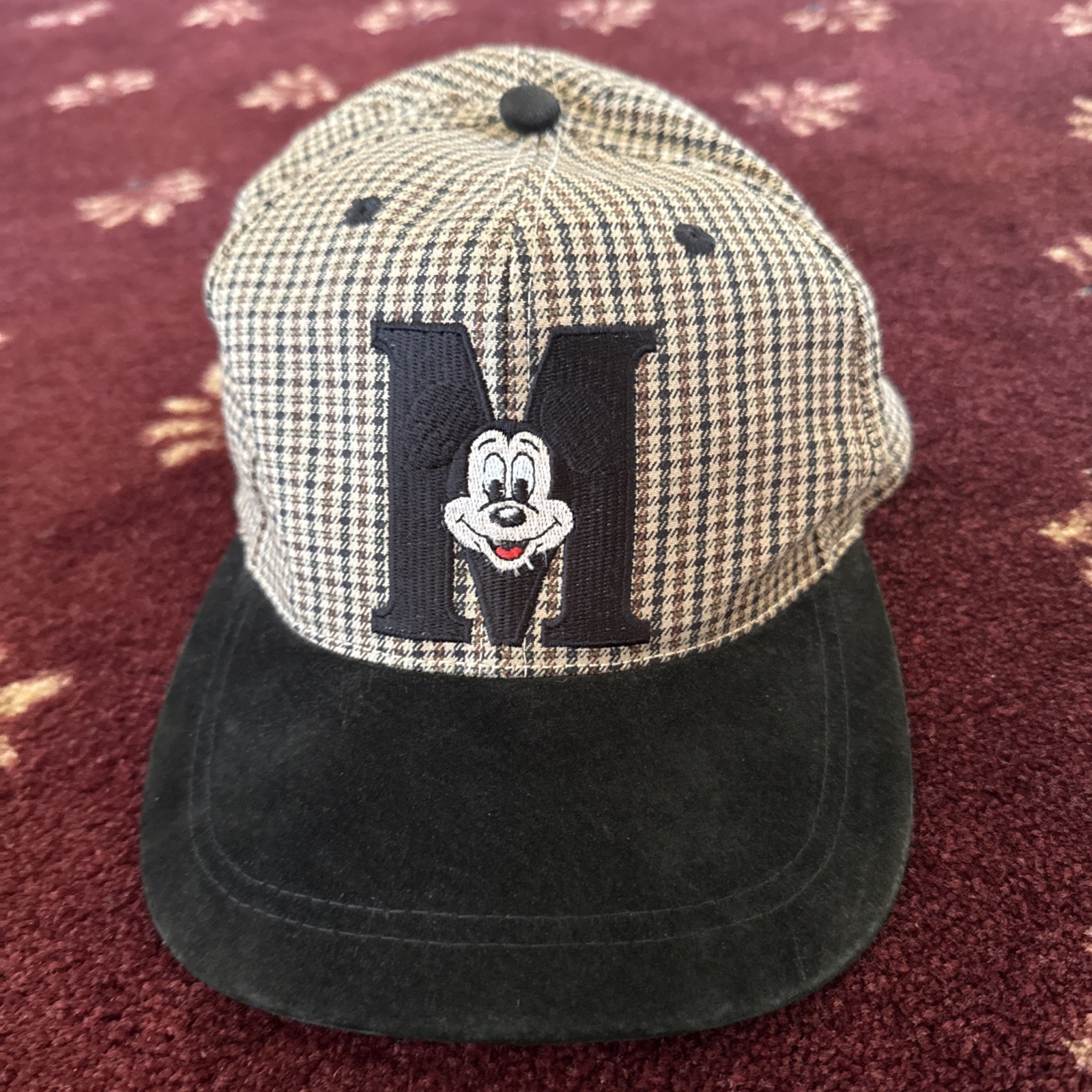 Vintage Mickey Mouse Walt Disney Hat Big M