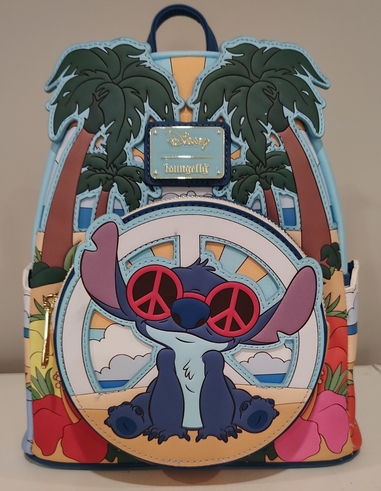 Loungefly STITCH GROOVY NWT Disney Backpack Lilo