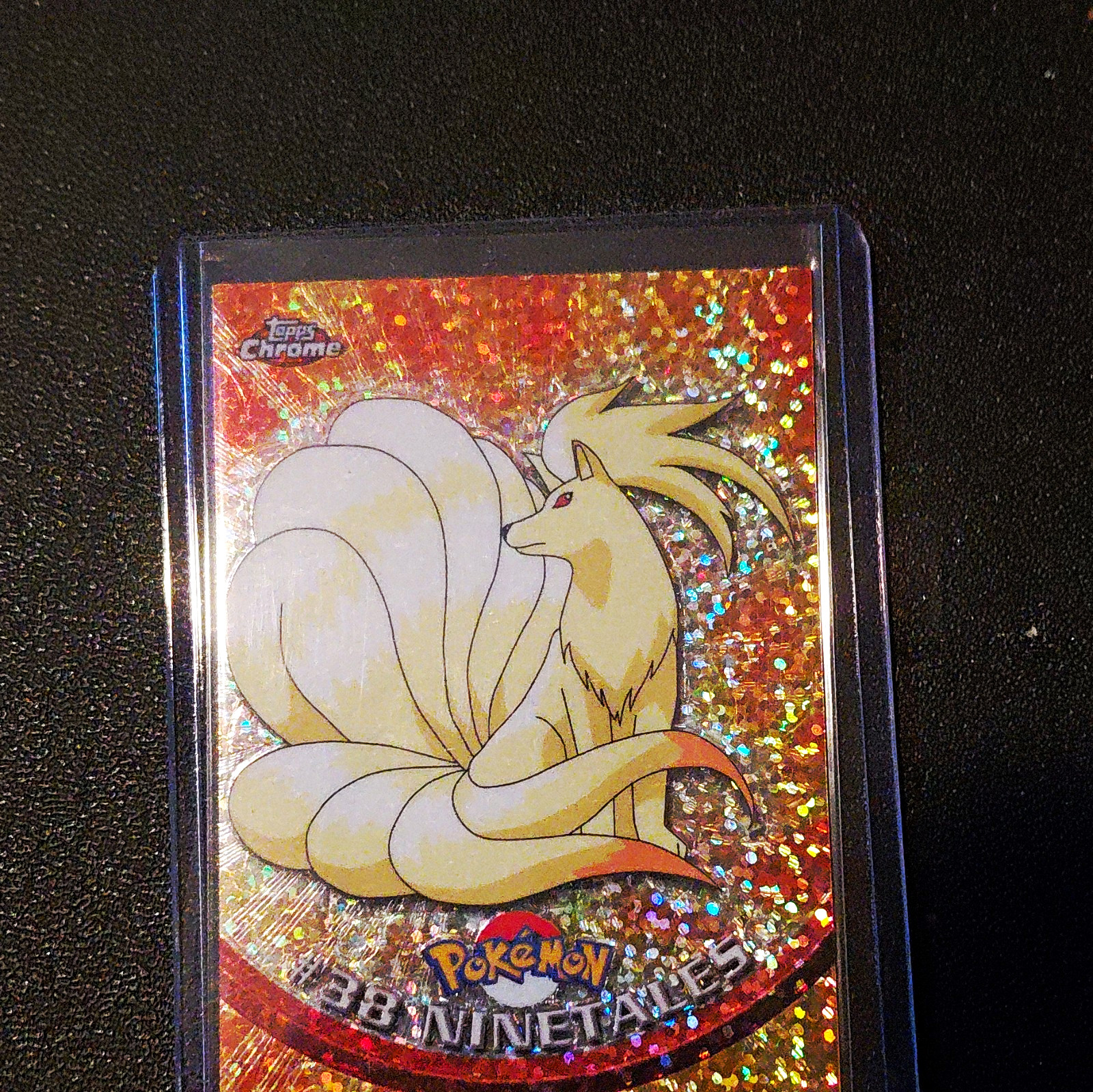 Topps 1999 Topps Chrome Pokémon The First Movie #38 Ninetales Sparkle Chrome