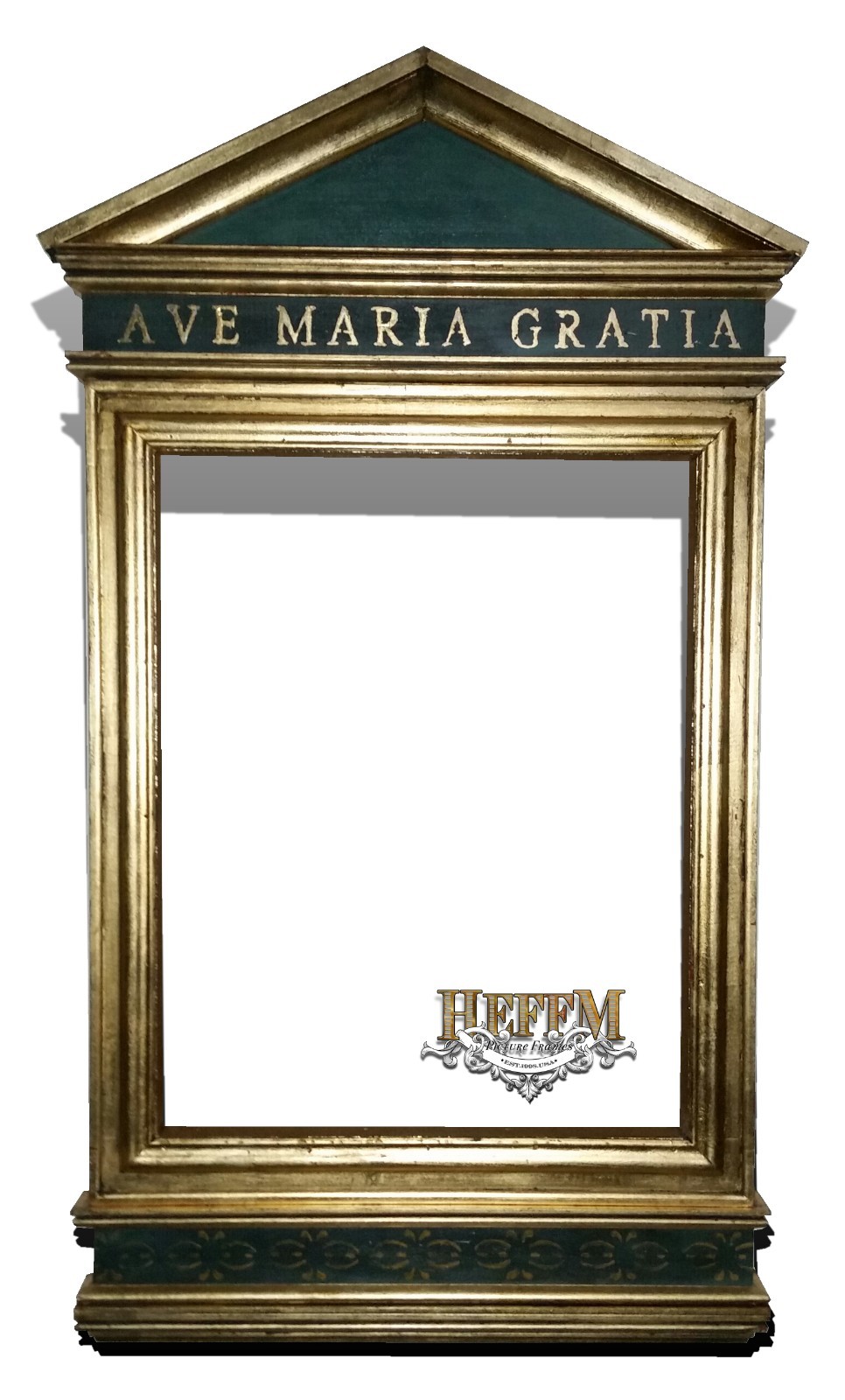 Vintage Ornate Tabernacle Picture Frame Wood Art Decor Gallery 5