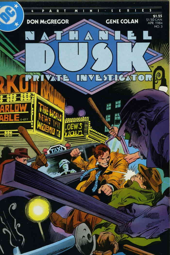 Nathaniel Dusk #3 FN; DC | Don McGregor Gene Colan - w/Bag+Board