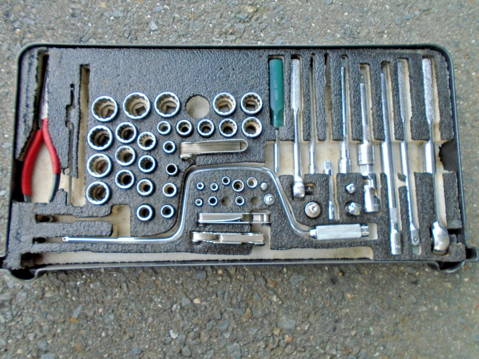 USGI Kipper General Mechanics Tool Kit GMTK Drawer w/ Tools Ratchets Sockets etc