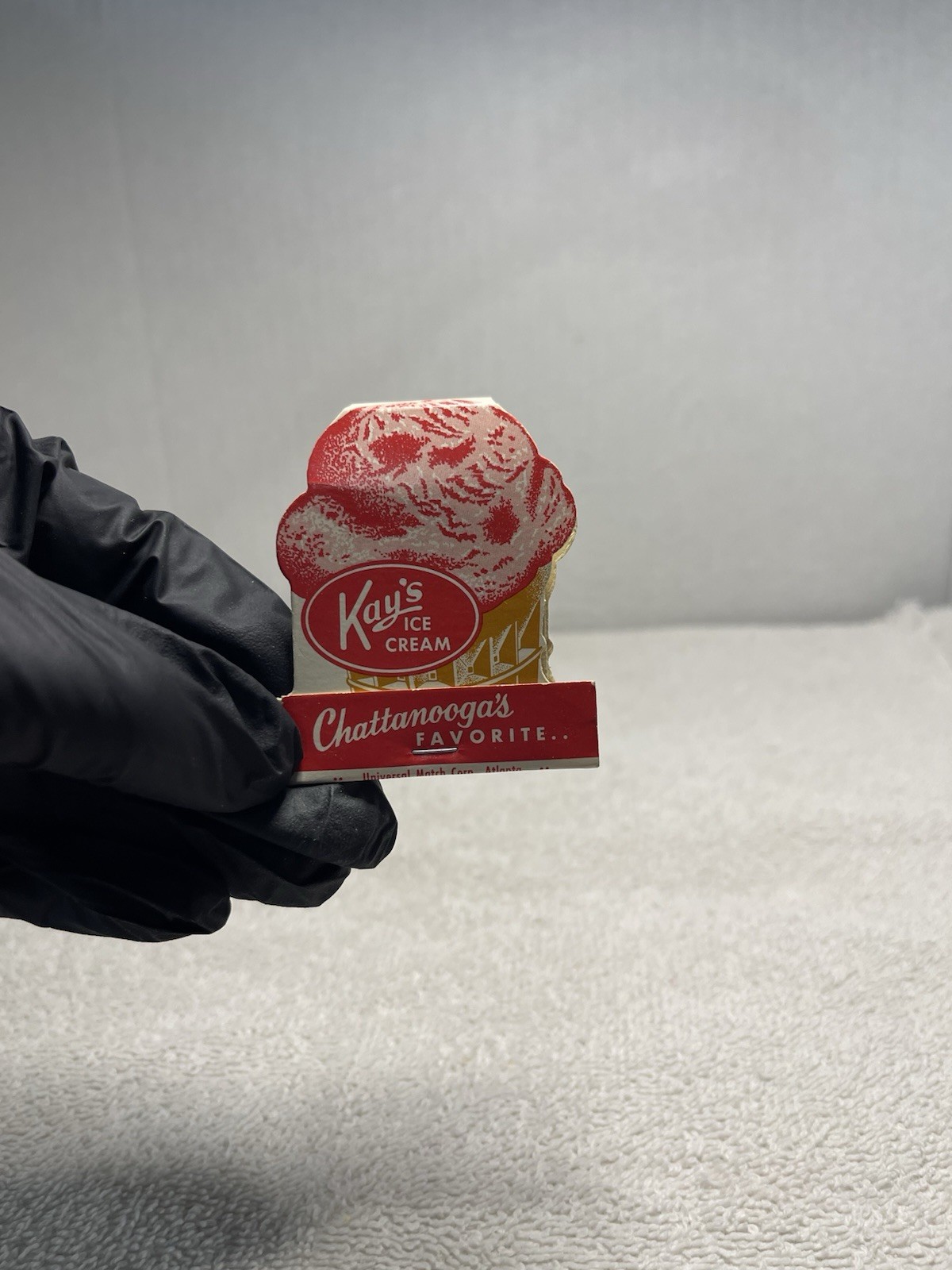 Vintage Kay\'s Ice Cream Matchbook - Very Rare Never used