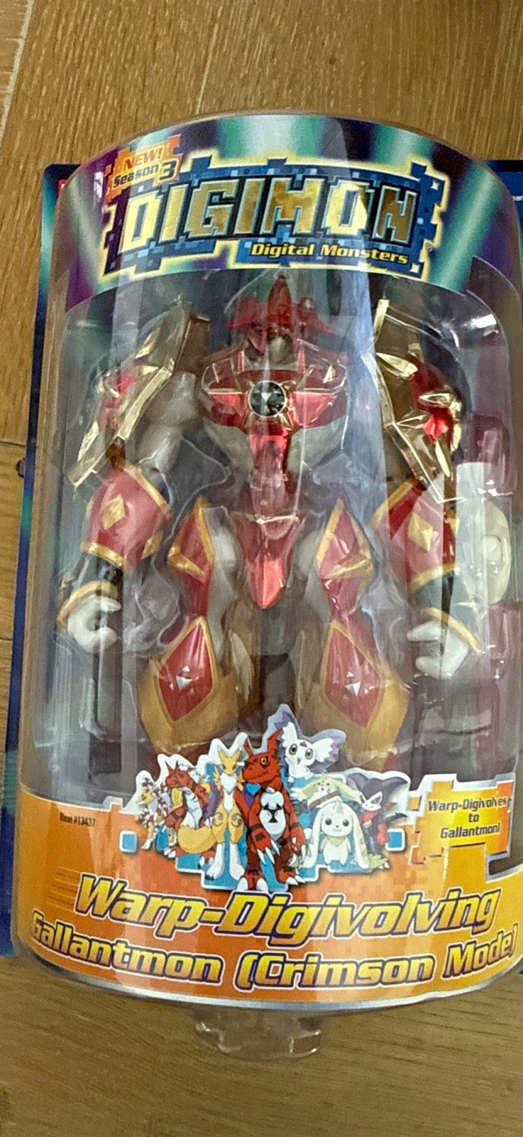 Bandai Digimon Digital Monsters Warp-Digivolving Gallantmon Figure #34330