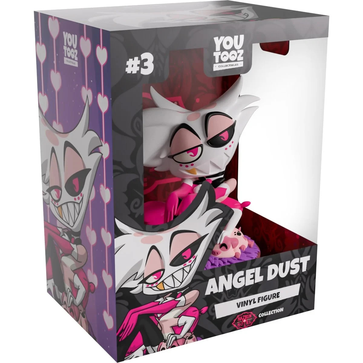 Youtooz: Hazbin Hotel Collection - Angel Dust Vinyl Figure #3