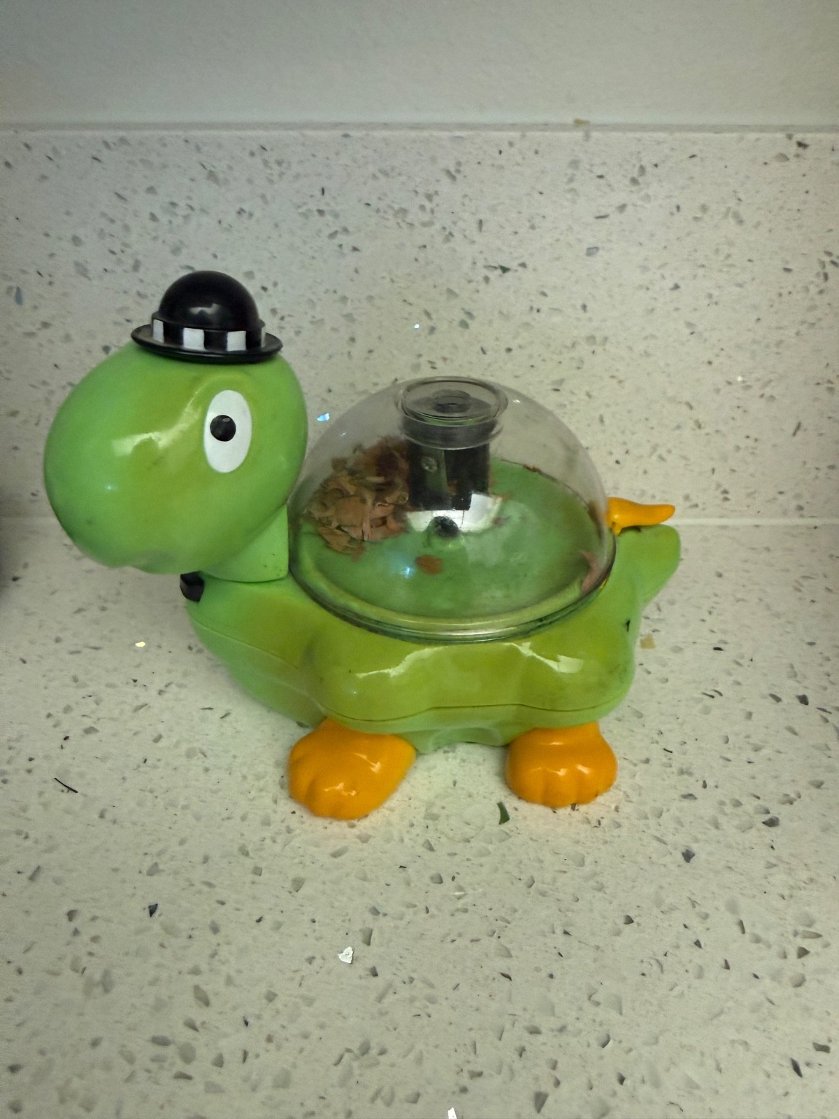 Vintage 1980's Turtle Pencil Sharpener