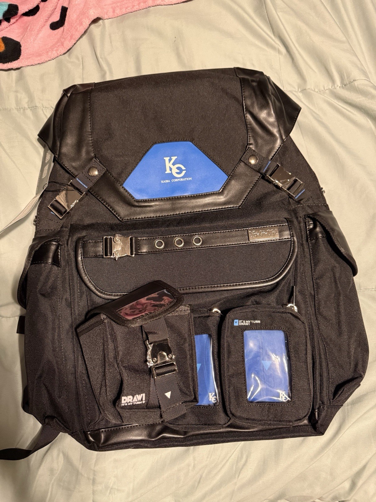 moeyu YuGiOh Duel Monsters KaibaCorp Seto Kaiba Travel Backpack US SELLER
