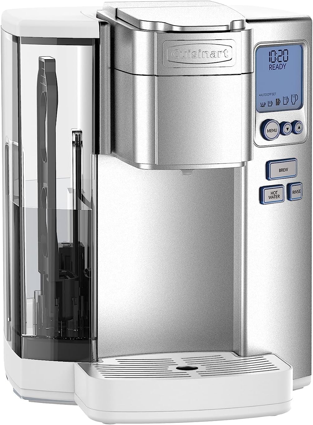 Cuisinart SS-10WP1 White Single Serve 72oz Reservoir Coffee Maker(Used)