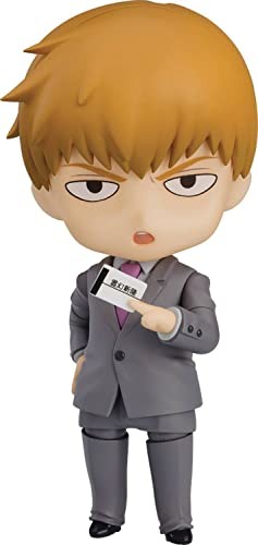Nendoroid Mob Psycho 100 III Arataka Reigen Action Figure Orange Rouge Japan