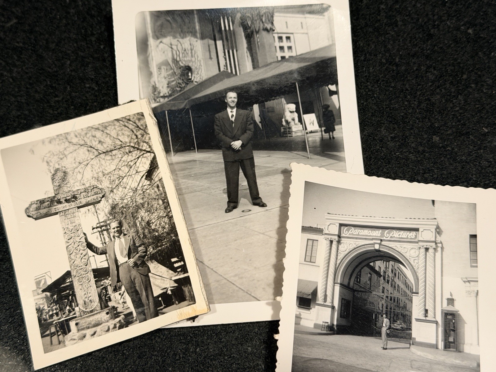 Los Angeles Vintage Photo Paramount Studio Olvera Street Hwd Chinese Theater