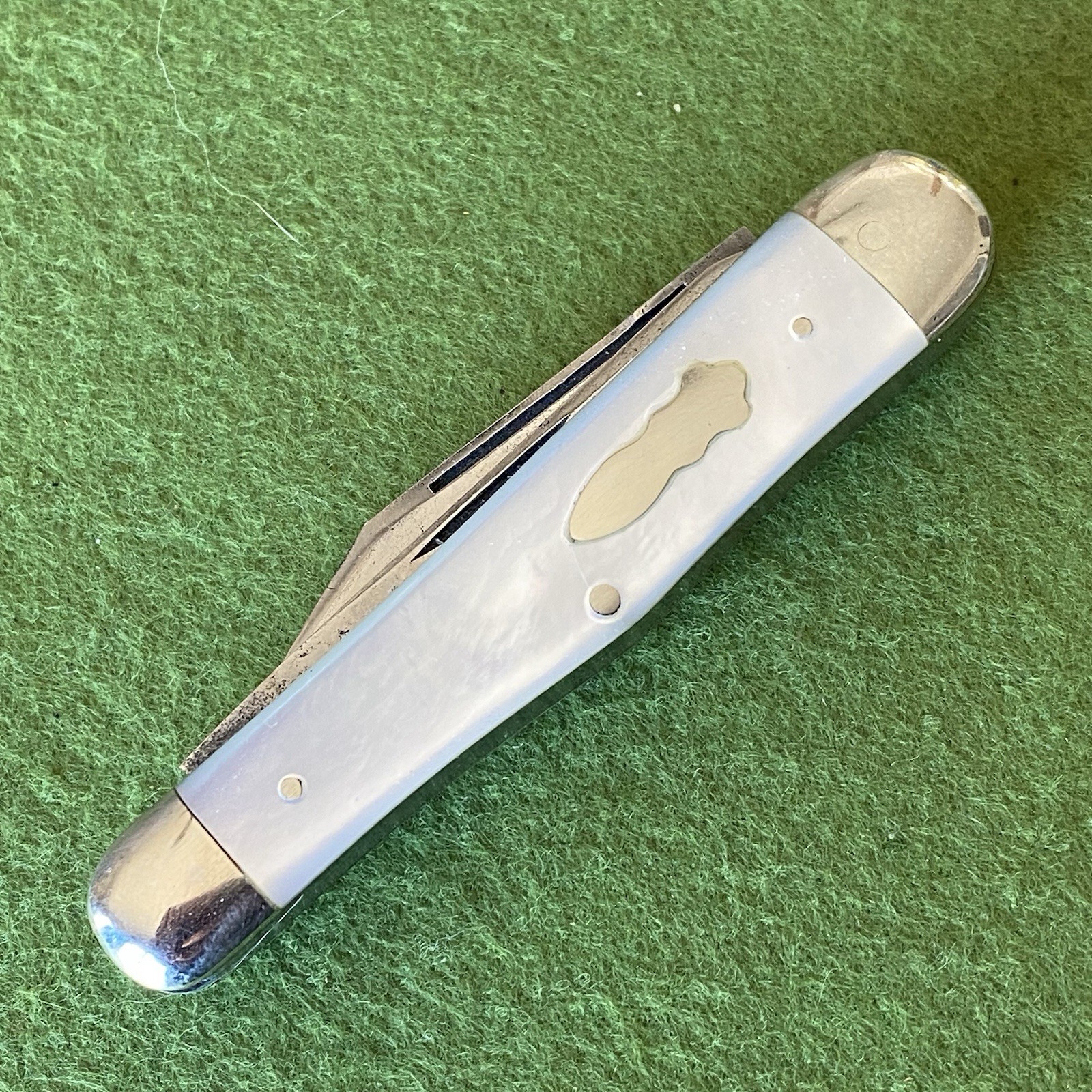 Old Vintage H Boker Improved Cutlery 3 Backspring Whittler Pocket Knife