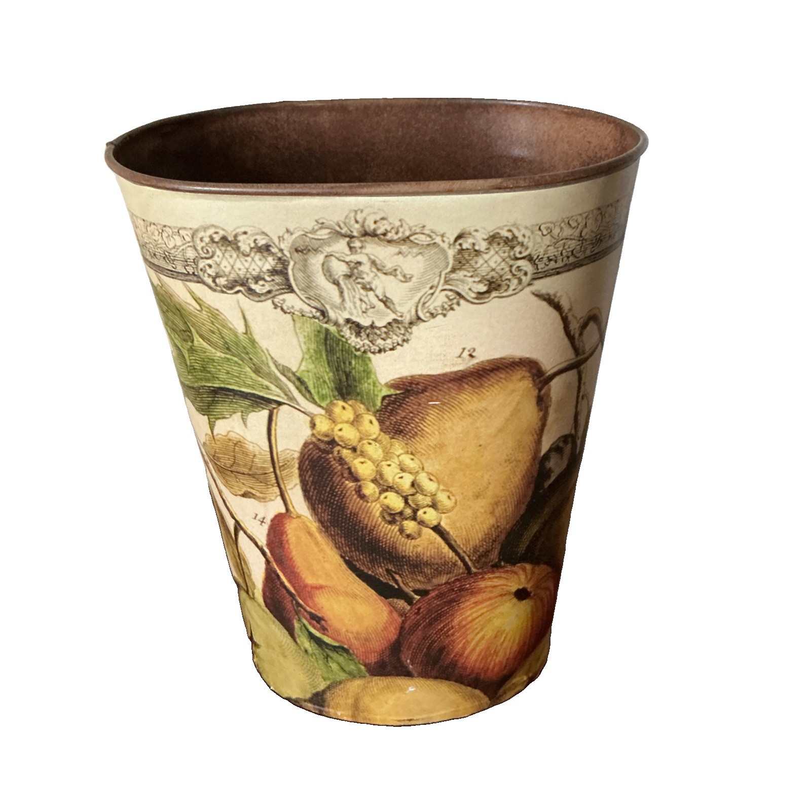 Colonial Williamsburg Creative Co-Op Tin Pot Garden Story Collection Decoupage
