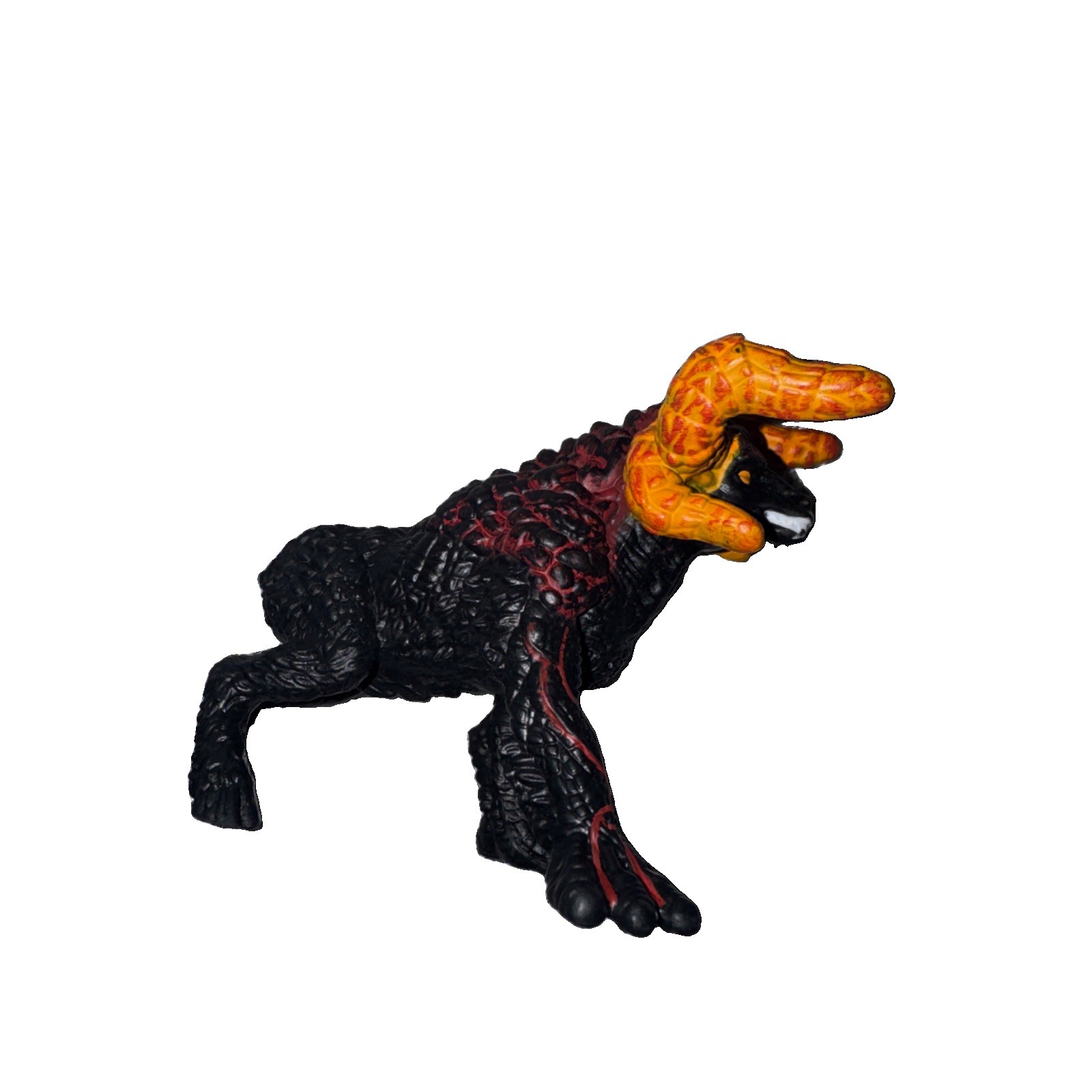 Schleich Eldrador Lava Monster Black Red Orange Horned Fantasy Figure 2016