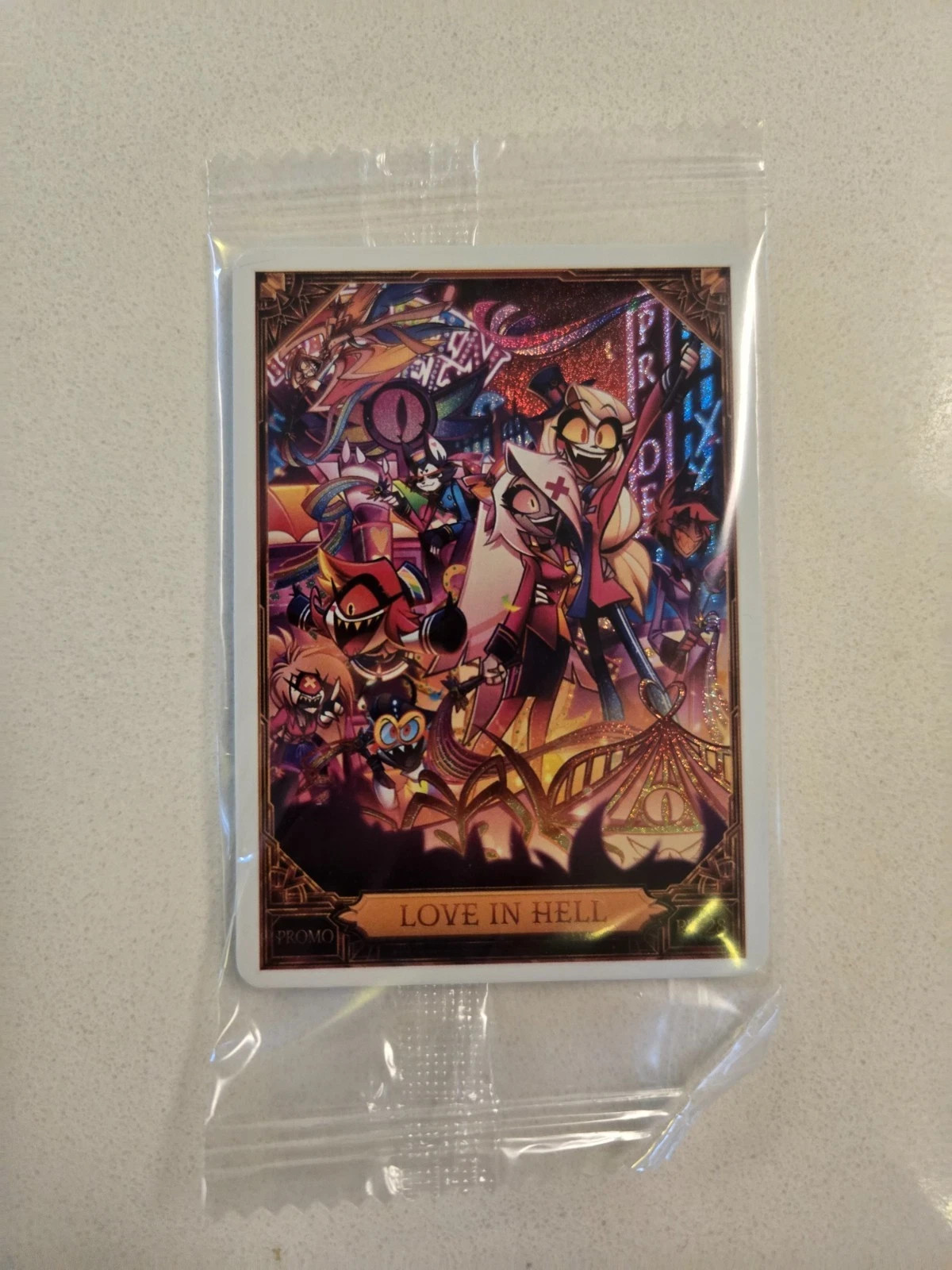 Hazbin Hotel Trading Cards Love In Hell Promo Card (PR-28) New Sealed IN HAND