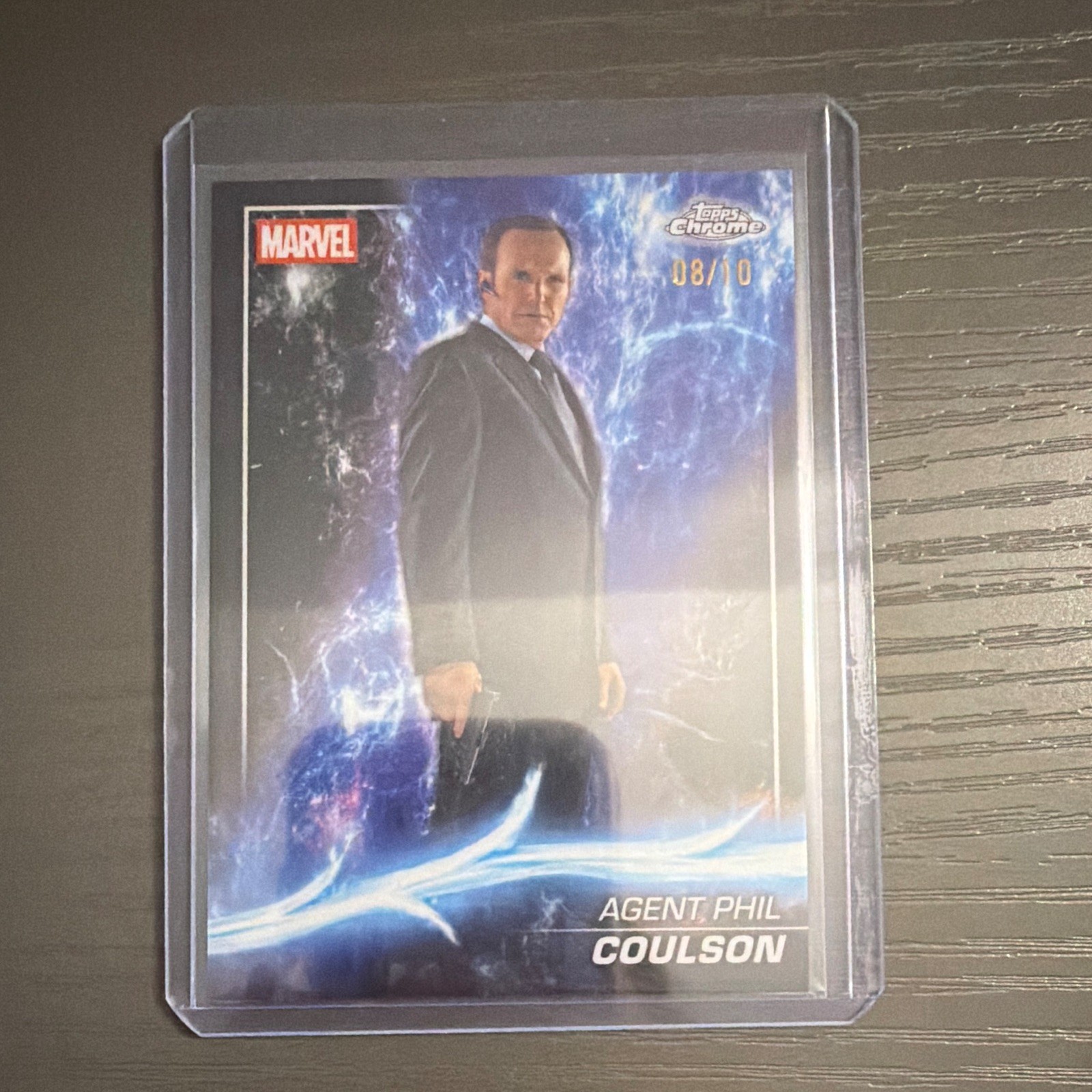 2025 Topps Chrome Marvel Studios - AGENT PHIL COULSON  8/10 black #29