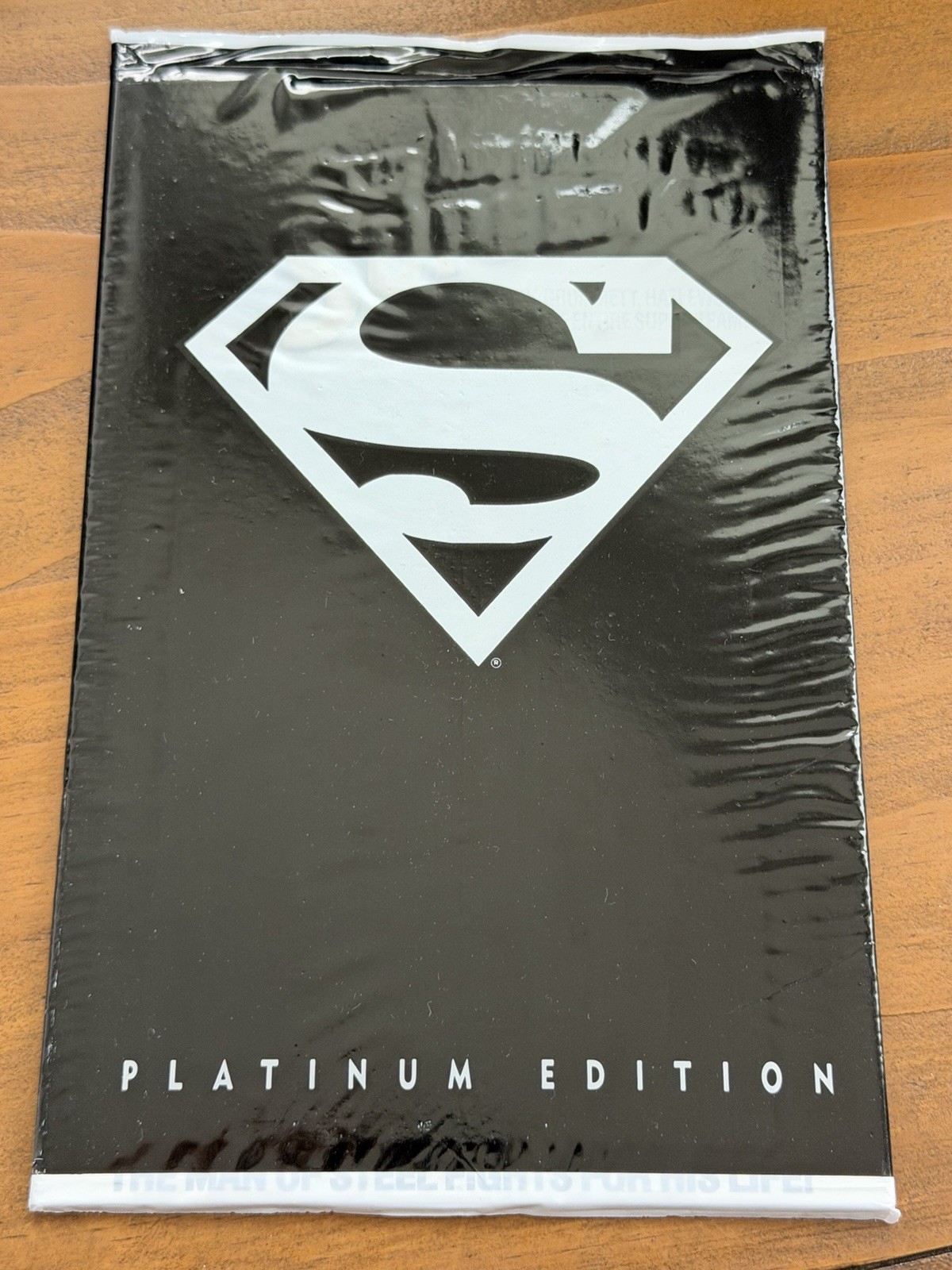 Adventures of Superman #500 Platinum Edition 1993 Sealed Black Polybag DC