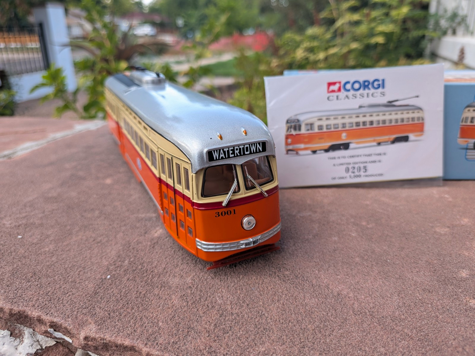 Corgi Classics Watertown PCC Street Car 3001 Limited Edition Diecast Model