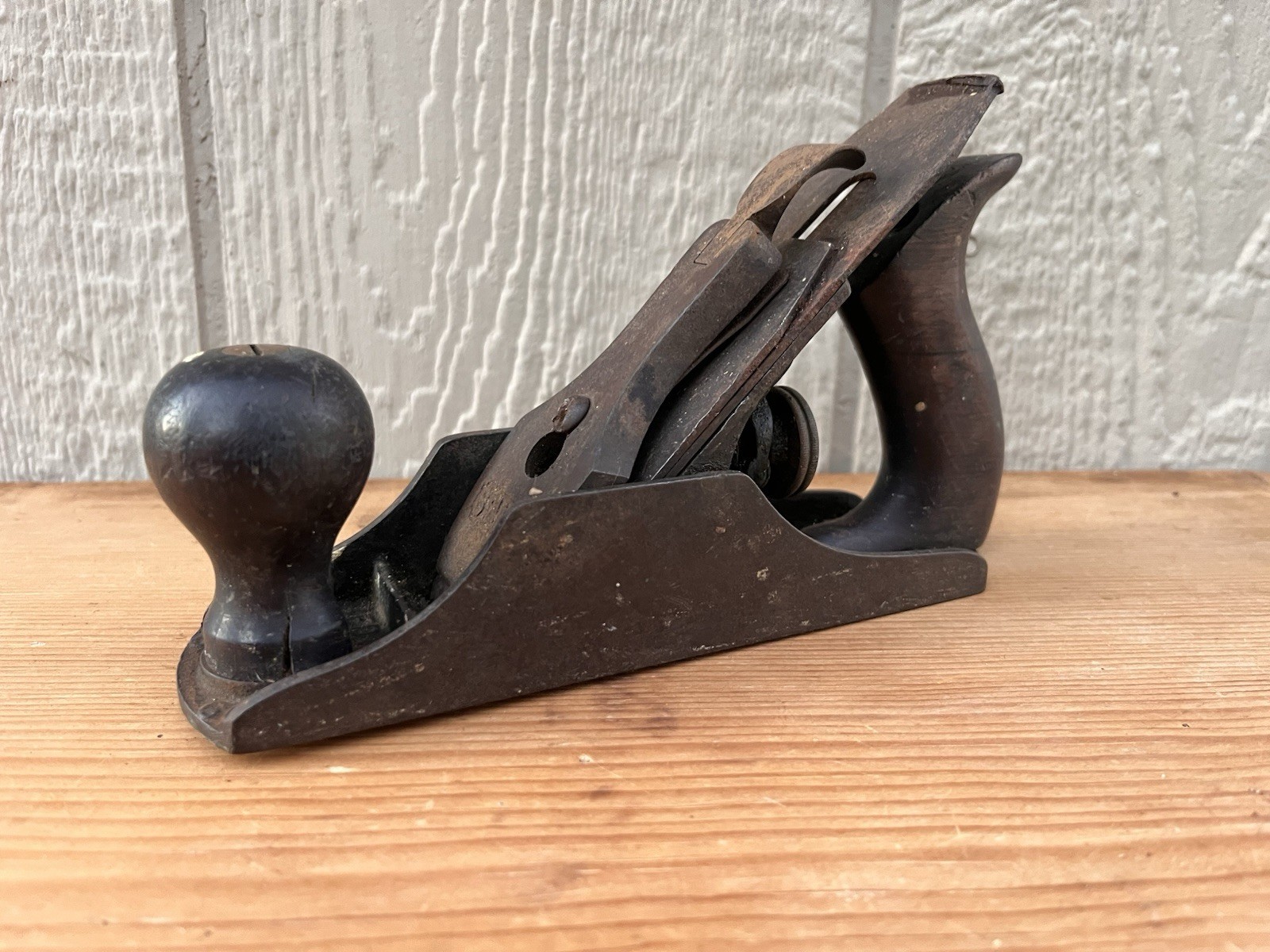 Antique Stanley No 602 Bedrock Wood Plane As Is 