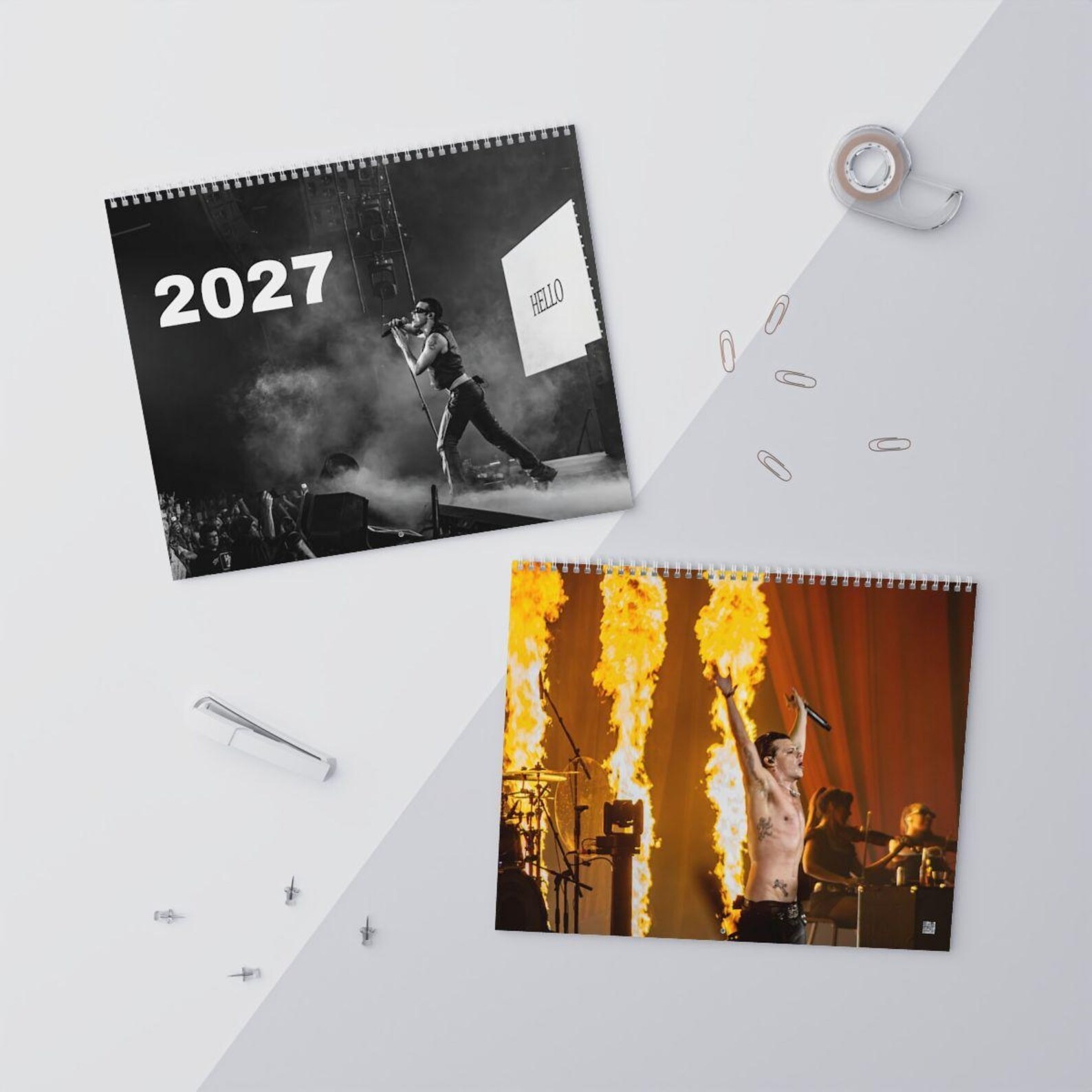 Yungblud 2027 Concert Calendar Live Tour Photos Rock Music Fan Gift