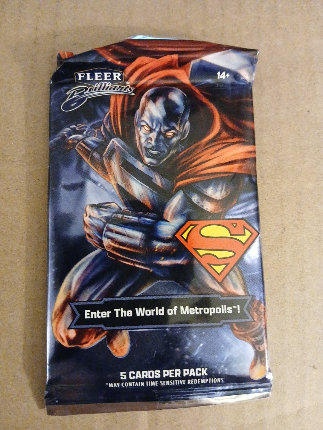 2 Packs -Fleer Brilliants Enter The World Of Metropolis Wax Packs