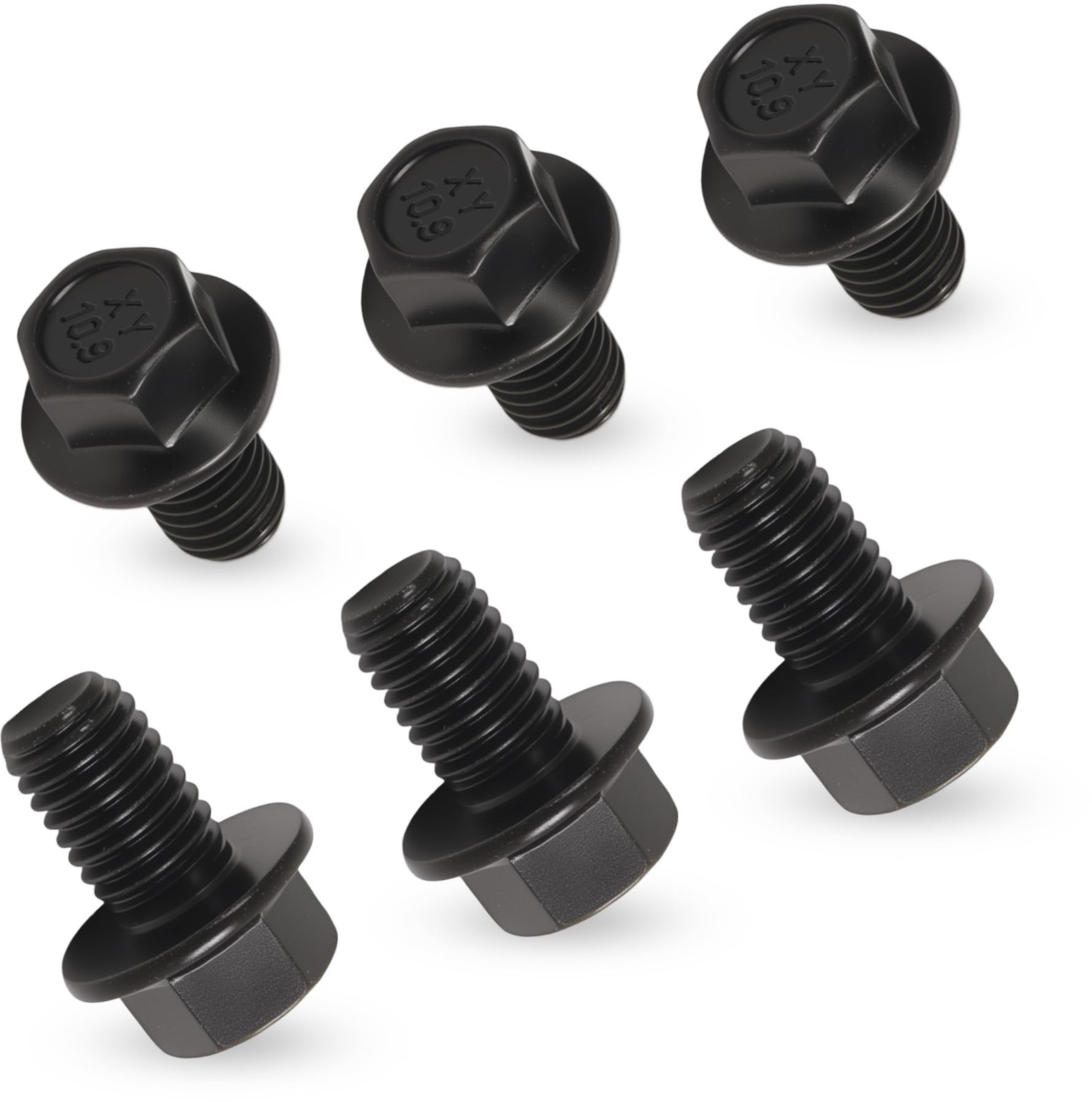 6 PCS 2307304 Torque Converter Bolt Compatible with GM 4L60E 4L65E 4L70E 4L80...