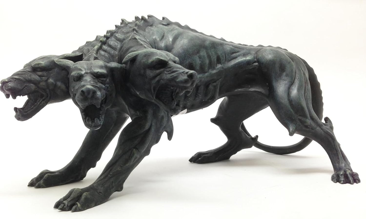 Ebros Stone Finish Greek God Hades Hell Hound Cerberus Statue Guardian Dogs at t