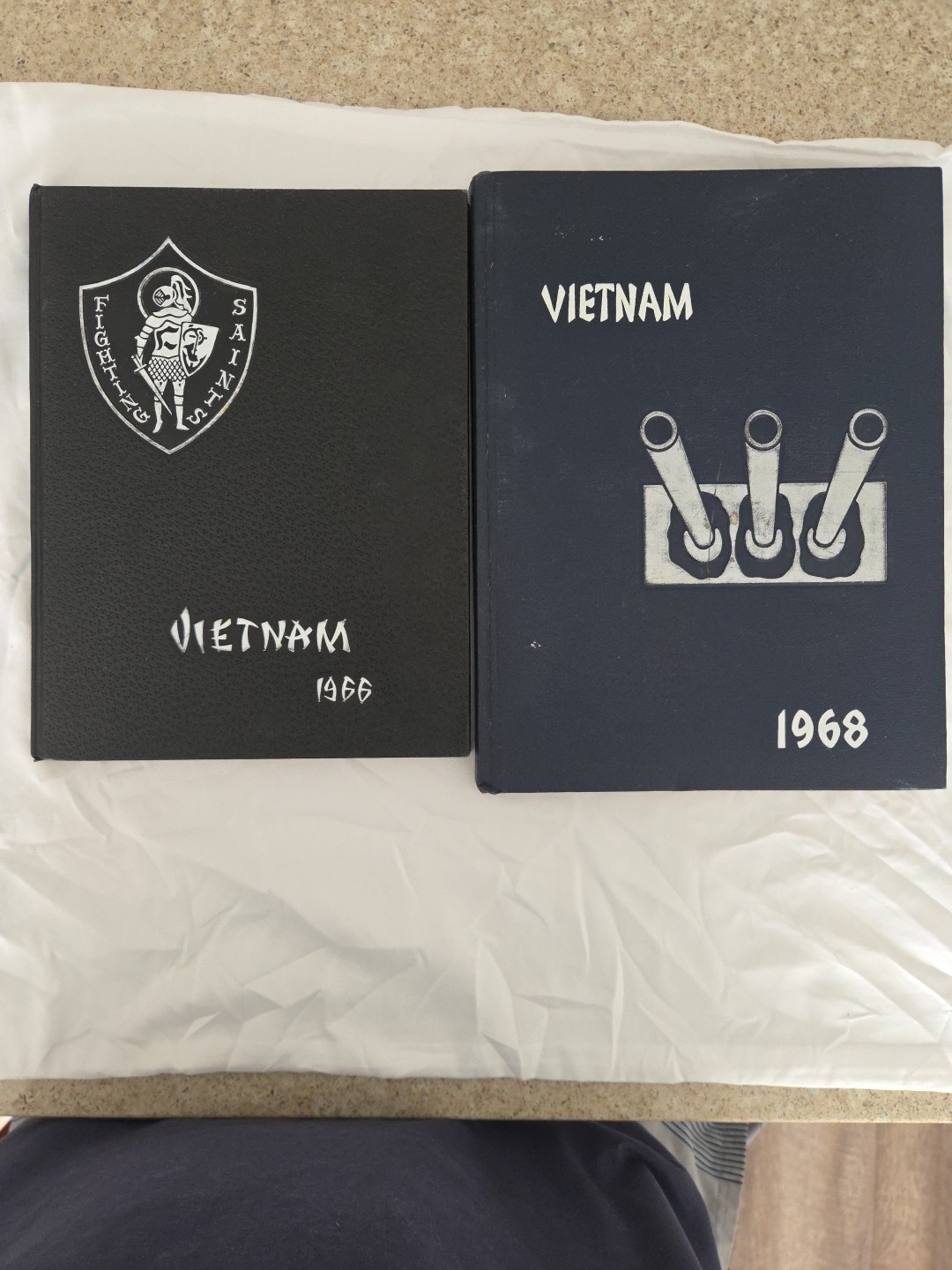 USS SAINT PAUL CA-73 VIETNAM DEPLOYMENT CRUISE BOOK YEAR LOG 1966 - 68 U S NAVY