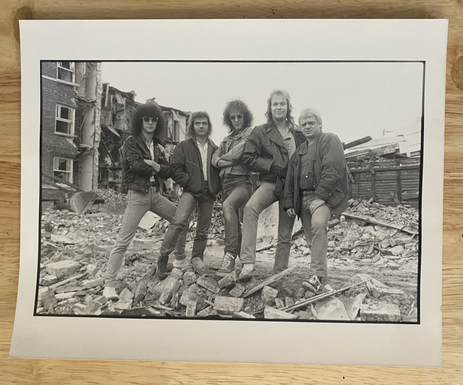 ACCEPT Original Promo Print Photo Paul Natkin – Aragon Chicago April 1985