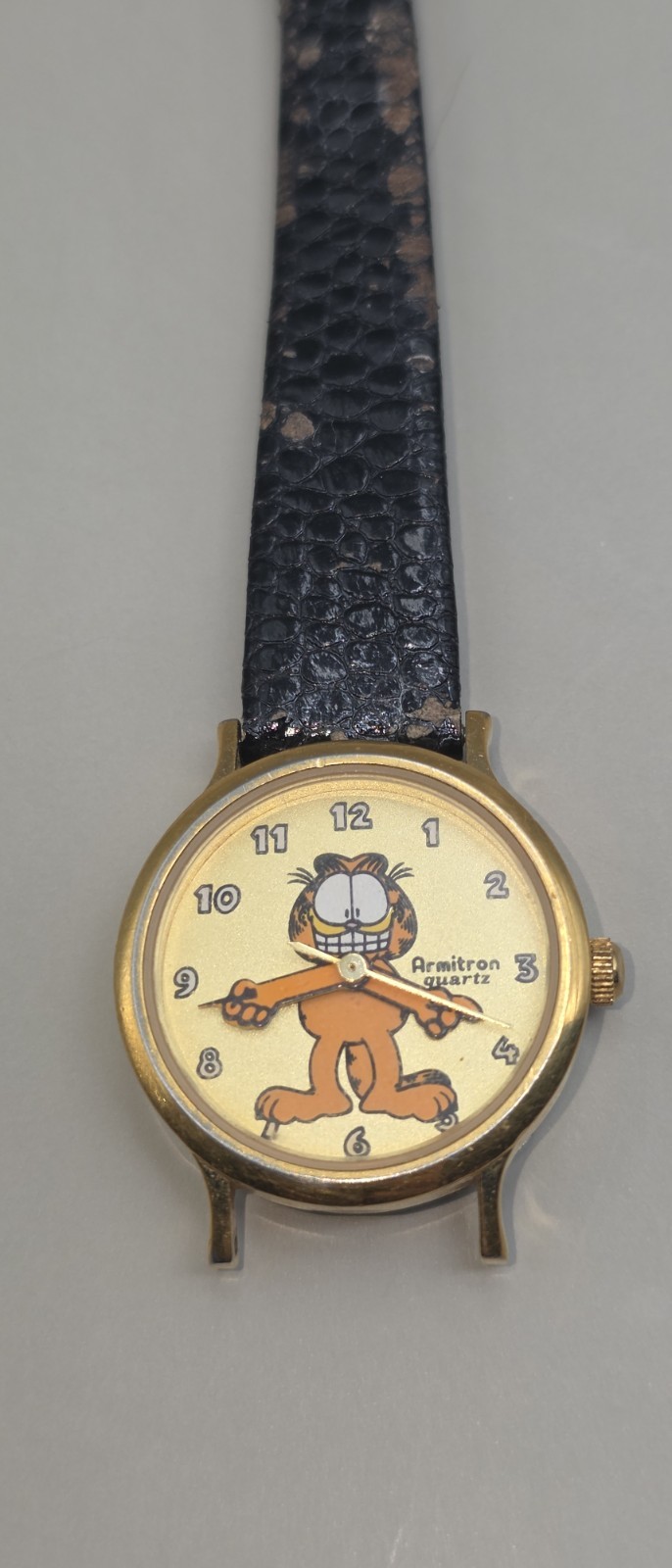 1978 Armitron Garfield The Cat Quartz Watch 900/65 4GB Swiss MOVT Wrist Vintage