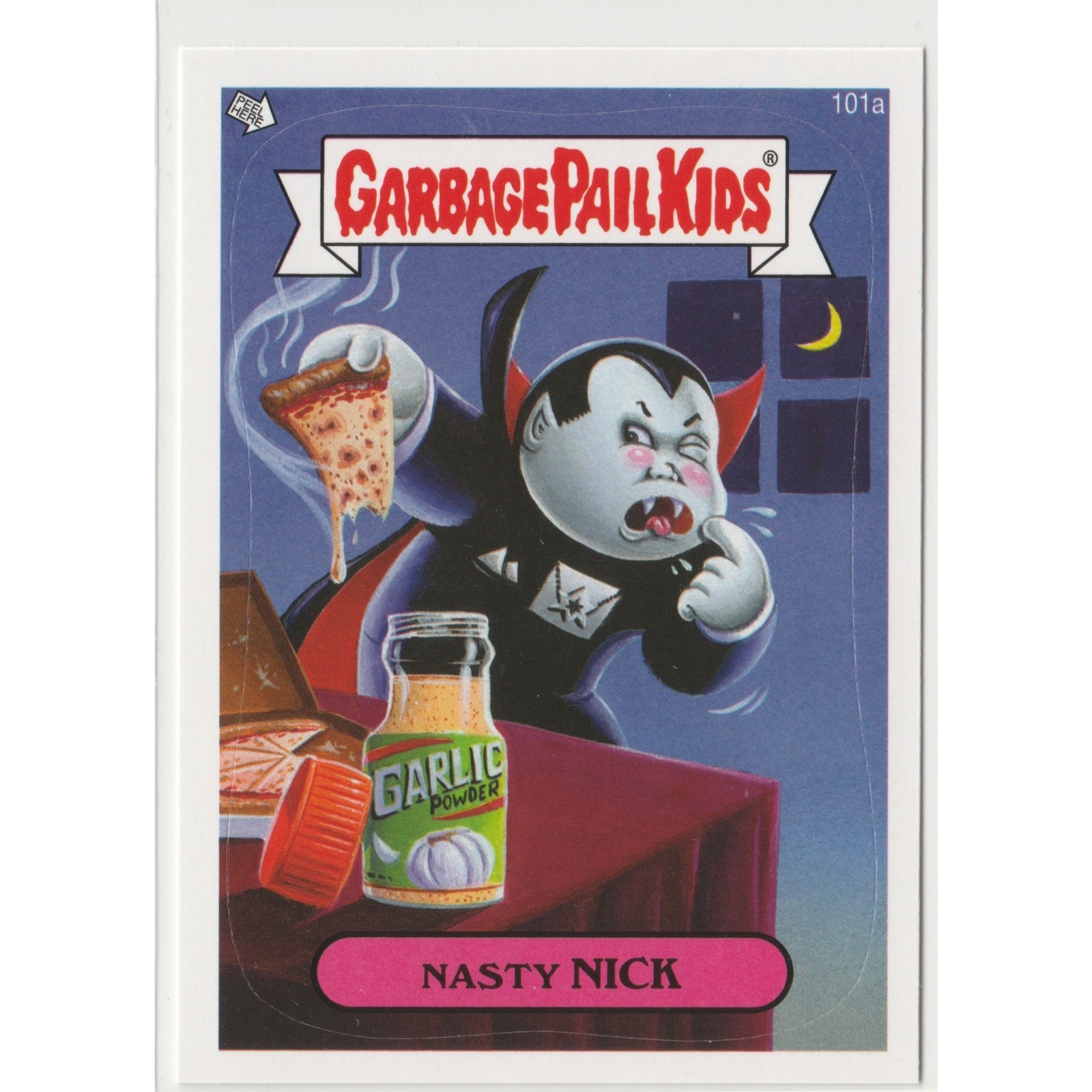 Nasty Nick #101a Garbage Pail Kids GPK 2013 Brand-New Series 2