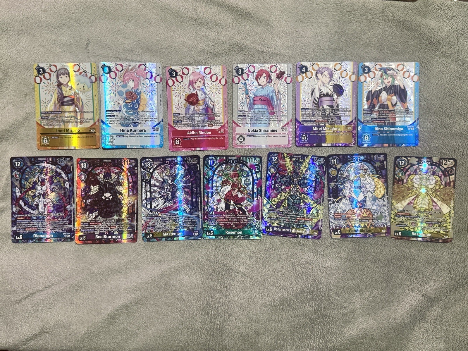 Digimon Premium Heroines Volume 2 English PB-23 Full Set of Alternate Art Promos