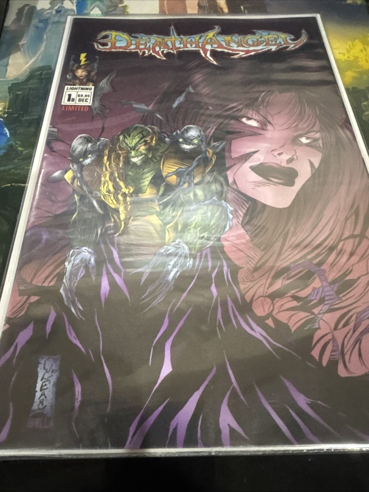 Deathangel #1 Limited Edition 1B (Lightning Comics December 1997)