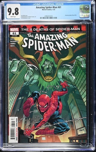 Amazing Spider-man #61 CGC 9.8 NM First Printing DOCTOR DOOM Key 🔑 SPIDER-DOOM 
