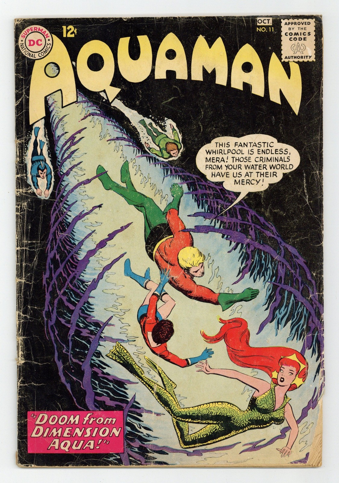 Aquaman #11 FR 1.0 1963 1st app. Mera