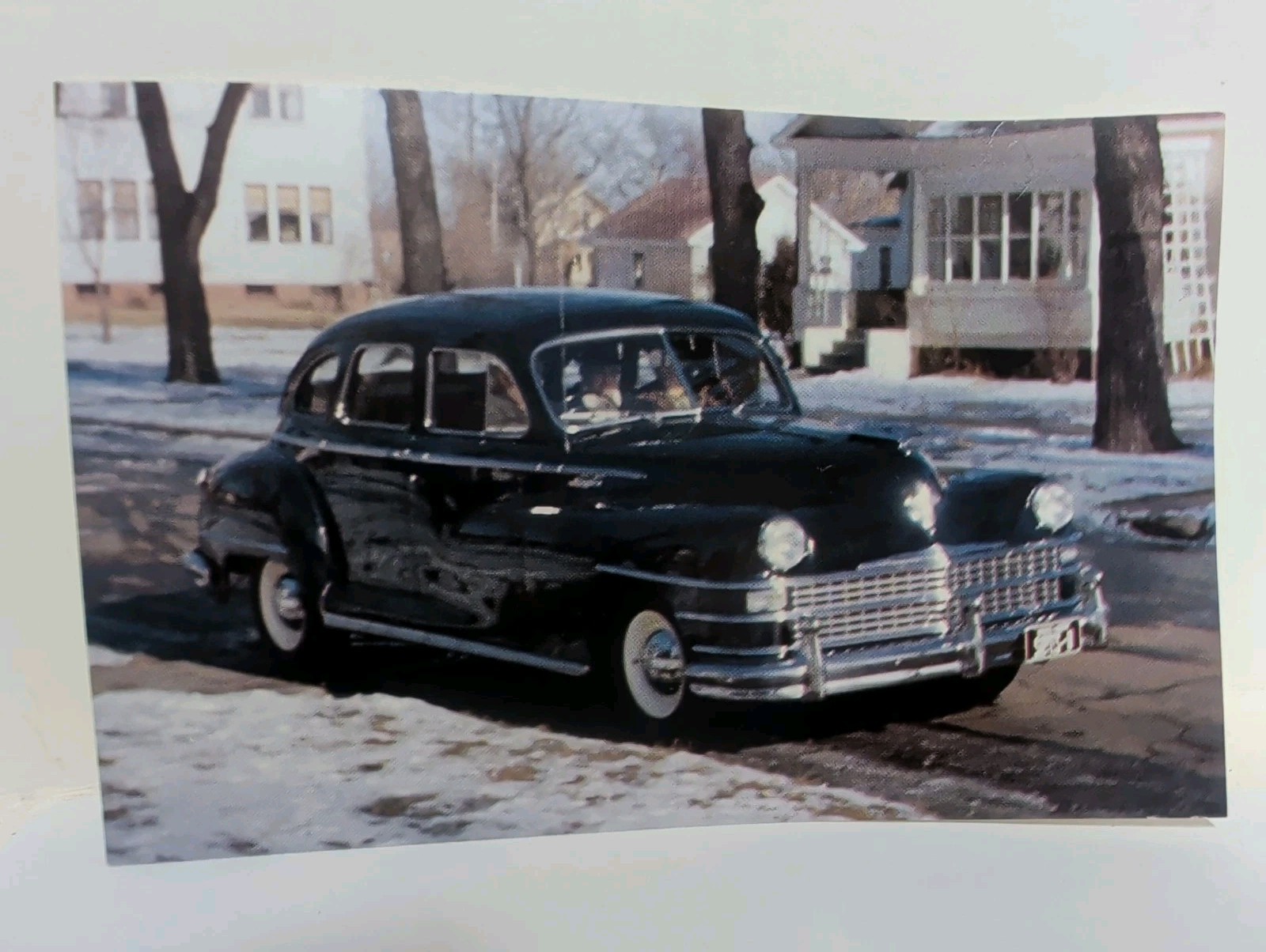 Vintage Chrysler 1948 Windsor Maine Eisenhower Gift Boone, Iowa Postcard 