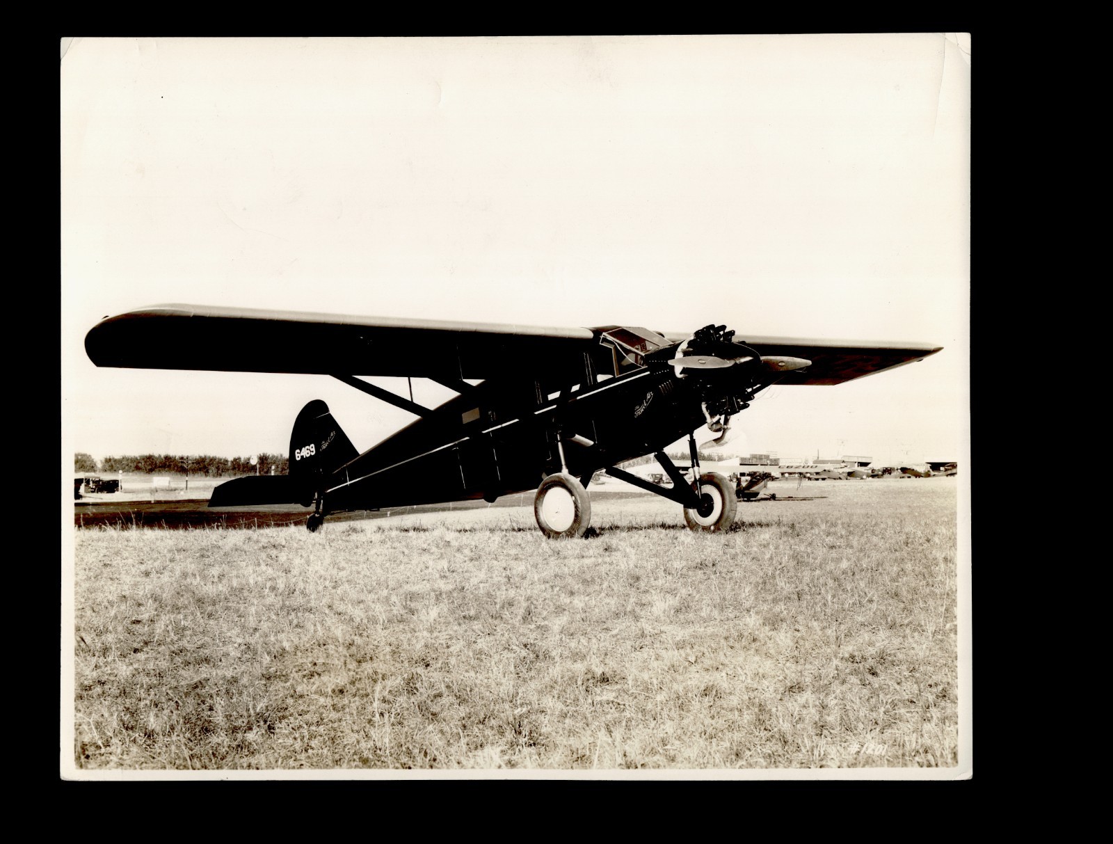 1928 Travel Air Monoplane Wichita 11/30/28 Vintage 8x10 Aviation Photo