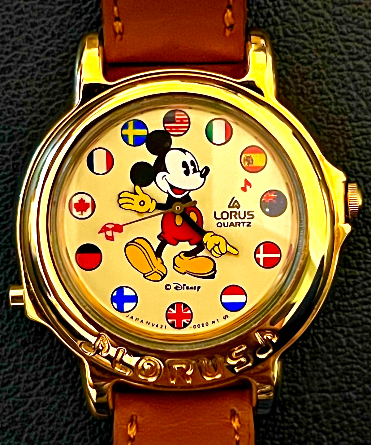 Vintage Lorus Seiko Disney Mickey Mouse Musical Watch | “It’s a Small World”