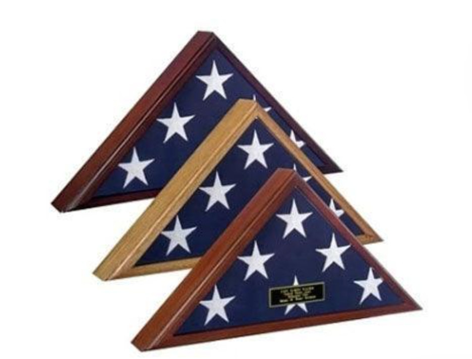 5X8 US FLAG DISPLAY CASE SHADOW BOX CAPITOL HILL