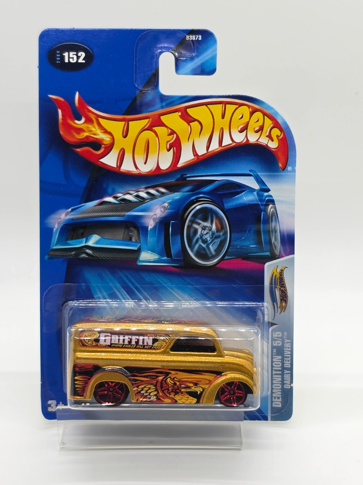 2004 Hot Wheels Dairy Delivery Gold Demonition 5/5 Collector #152