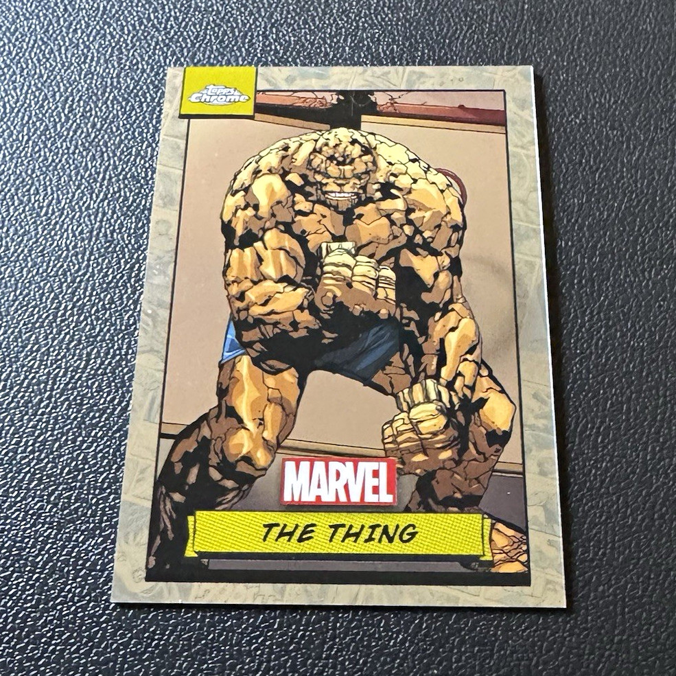 2024 Topps Chrome Marvel The Thing #10