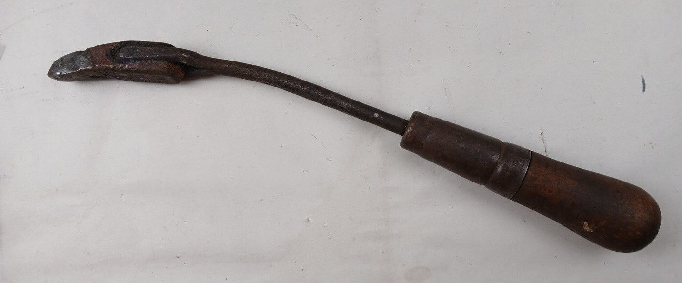 Lutz File Company Antique Hand Forged Solder Tool Heavy