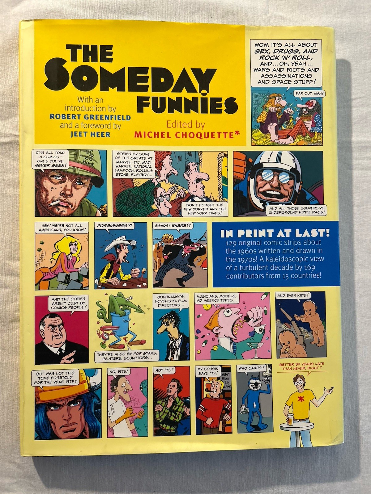 The Someday Funnies by Michel Choquette 1960’s Comic Strips (2011, Hardcover)